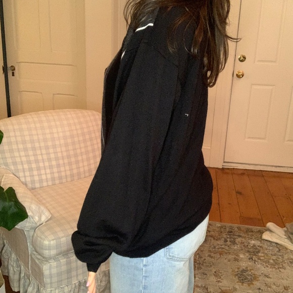 Current/Elliott White And Black Sweater - Picture 2 of 3